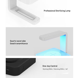 UV Soap Rays 2 In 1 Charger & Sanitizing UV Lamp